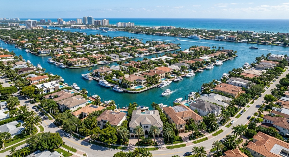 Las Olas Isles vs Bay Colony neighborhood comparison Fort Lauderdale